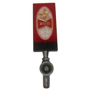 Vintage Budweiser Lucite Beer Tap Pull Handle Bud Brewery Bar Pub